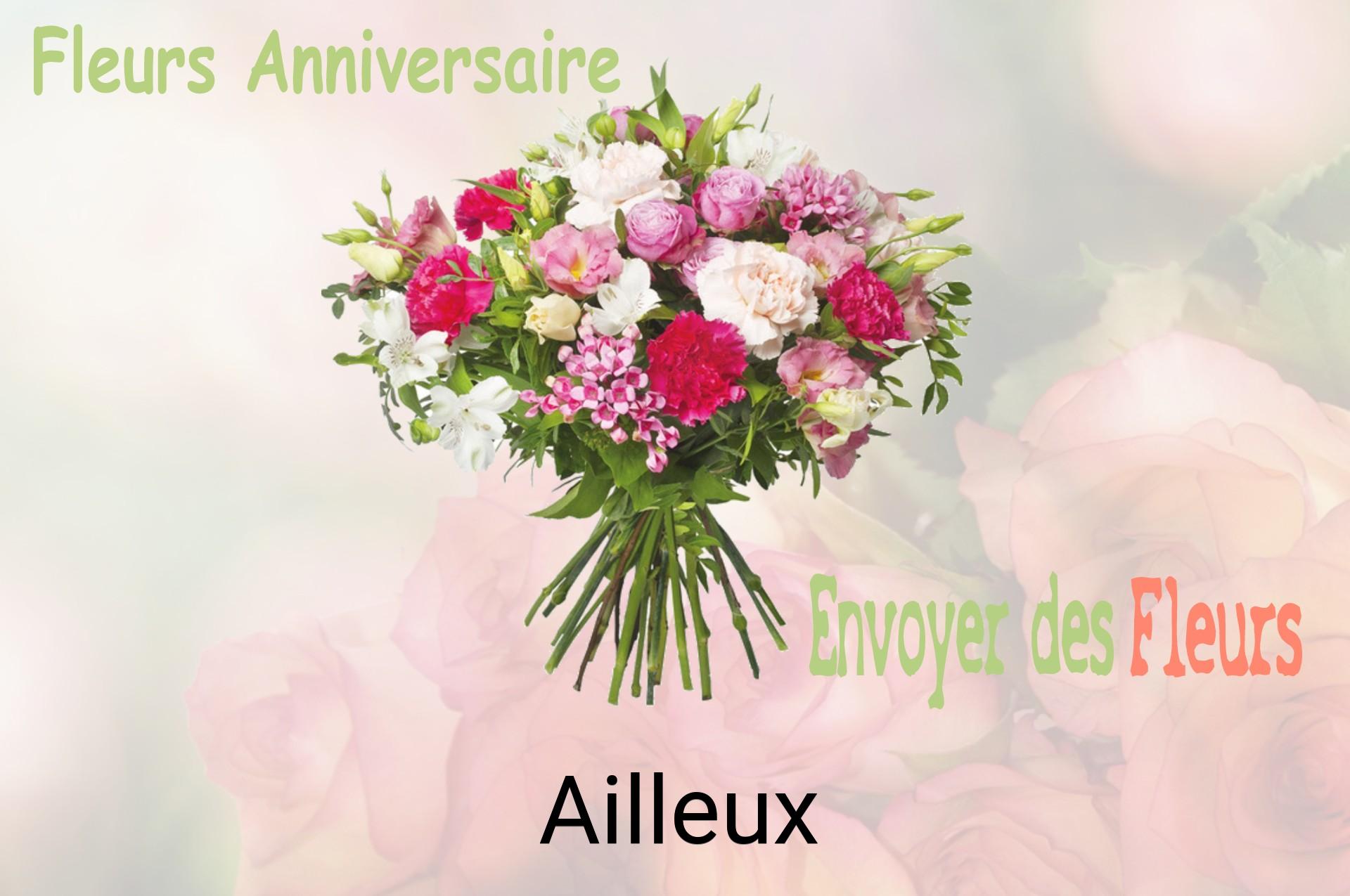Bouquet de fleurs d’anniversaire livré à Ailleux