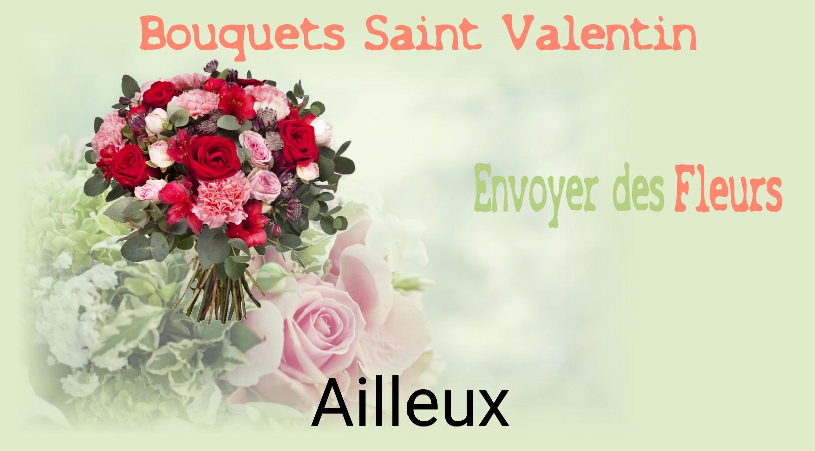 Roses de Saint-Valentin livrées à Ailleux